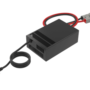 BigBattery 12V 60A Smart Lithium Charger (14.6V DC) | Ultra-Fast Charging | Anderson Connection | 110V AC Input | Compact & Portable