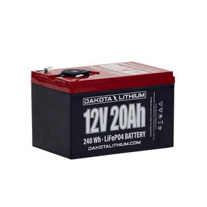 Dakota Lithium 12V 20Ah Battery