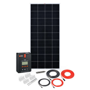 Rich Solar 1 Panel Solar Kit | 200 Watt | High-Efficiency Monocrystalline Solar Panel with 20A MPPT Controller | Perfect for RVs, Boats, Camping