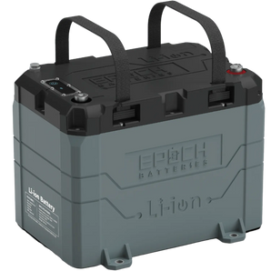 Epoch Batteries 24V 100Ah | Marine Battery | Lithium Trolling Motor Battery | Heated & Bluetooth | LiFePO4 Battery