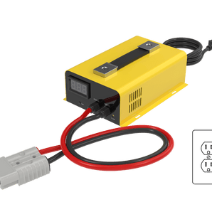 BigBattery 48V 17A Lithium Charger (50.4V DC) | Anderson Connection | 110V AC Input | Compact & Portable | Fast Charging | Durable and reliable
