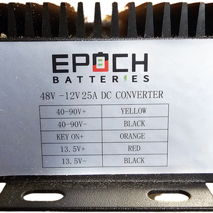 Epoch Batteries 48 to 12V Voltage Reducer