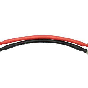4AWG (Black and Red) 10 inches Ring to Ring Terminal Cable