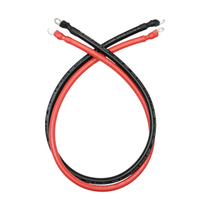 Big Battery 4AWG (Black and Red) 21 inches Ring to Ring Terminal Cable