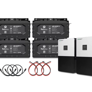 Big Battery 48V 4X HUSKY 2 KIT – 6K LUXPower Inverter (PRE-ORDER | ETA MID JULY)