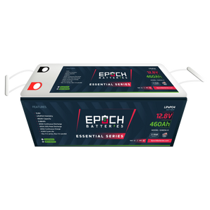 Epoch Batteries 12V 460Ah | Heated & Bluetooth | LiFePO4 Battery - Epoch Essentials | PRE-ORDER ETA JUNE 30