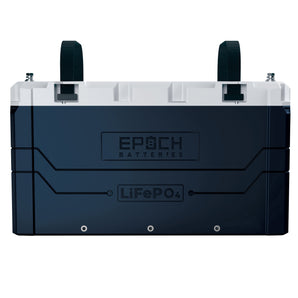 Epoch Batteries 12V 460Ah V1 LiFePO4 Battery | Group 8D Size, IP67, Heated, Bluetooth