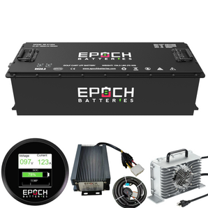 Epoch Batteries 48V 160Ah Lithium (LiFePO4) Golf Cart Battery - Complete Kit