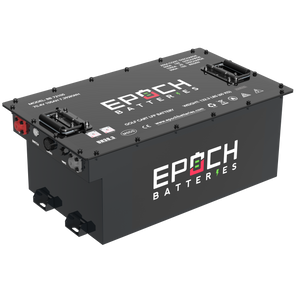 Epoch Batteries 70.4V (72V) 105Ah Lithium (LiFePO4) Golf Cart Battery - Complete Kit