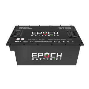 Epoch Batteries 70.4V (72V) 105Ah Lithium (LiFePO4) Golf Cart Battery - Complete Kit