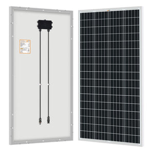 Rich Solar MEGA 150 Watt Monocrystalline Solar Panel | Best 12V Panel for RVs and Off-Grid | 25-Year Output Warranty | UL Certified