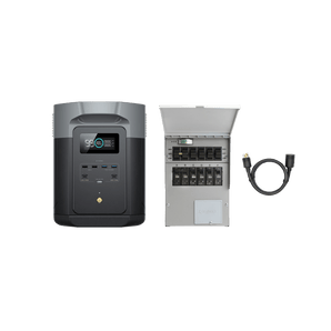 EcoFlow DELTA 2 Max + Transfer Switch | The Ultimate Portable Power Station for Camping and RVing