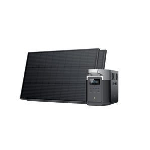 EcoFlow DELTA Max Portable Power Station + 100W Rigid Solar Panel