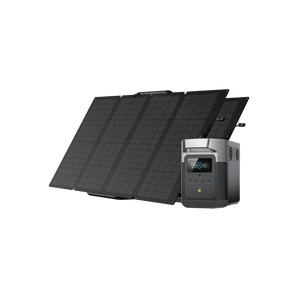 EcoFlow DELTA mini + 160W Solar | 882Wh, 1800W, X-Stream, Solar, IP68