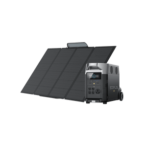 EcoFlow DELTA Pro + 400W Portable Solar Panel - High-Power Charging | Foldable Design