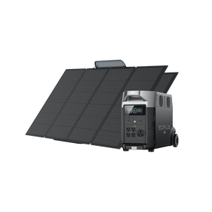 EcoFlow DELTA Pro + 400W Portable Solar Panel - High-Power Charging | Foldable Design