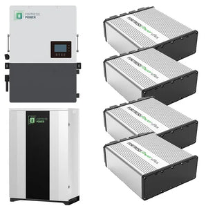 Fortress Power Envy 8 kW, 4 - eFlex 5.4kWh and DuraRack