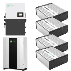 Fortress Power Envy 12 kW, 4 - eFlex 5.4kWh and DuraRack