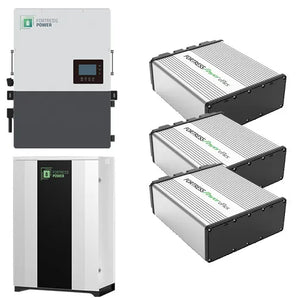 Fortress Power Envy 10 kW, 3 - eFlex 5.4kWh and DuraRack